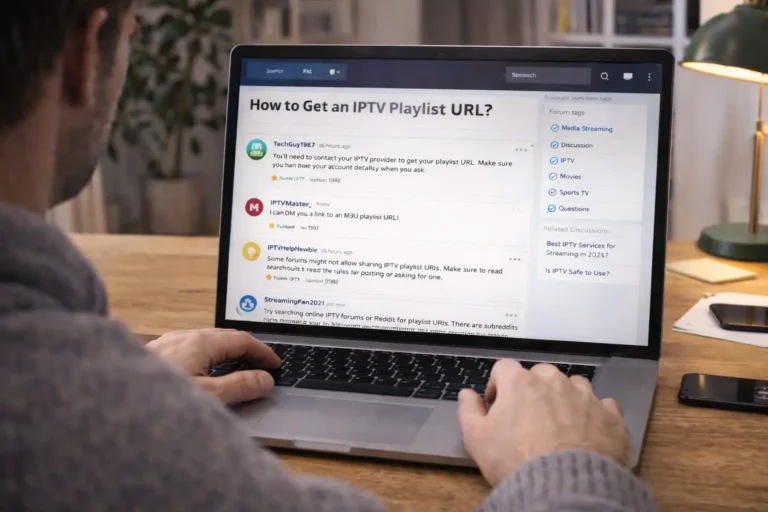 get an iptv playlist urlL