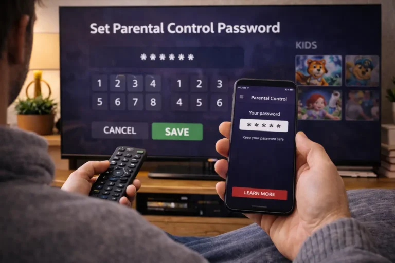 iptv parental control password