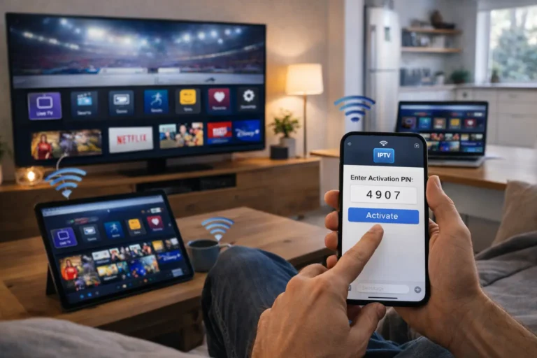 iptv on multiple devices at once