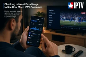how much iptv use of data
