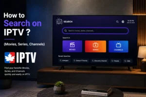how to search on iptv