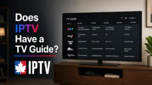 iptv have a tv guide