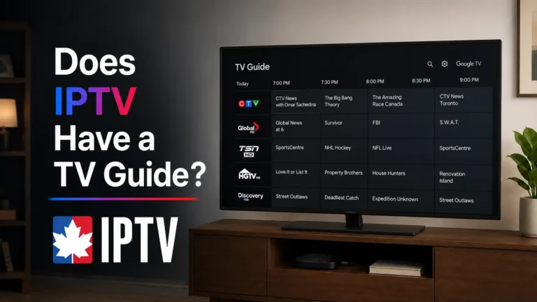 iptv have a tv guide