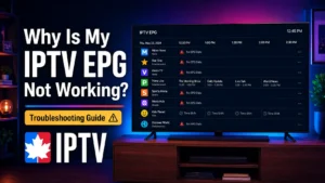 iptv epg not working