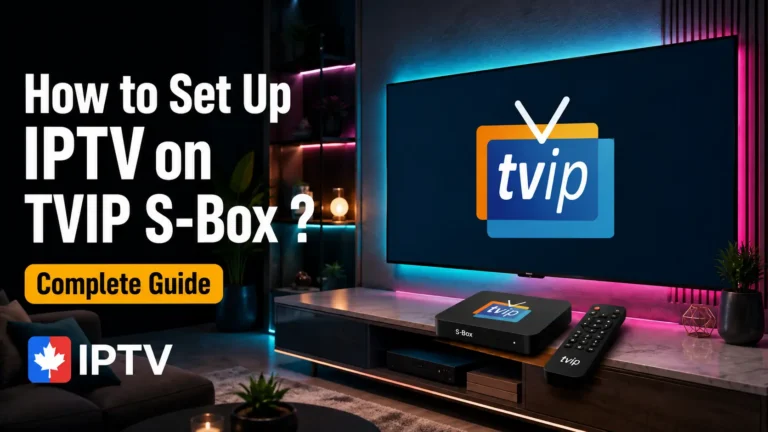 iptv on TVIP S-Box