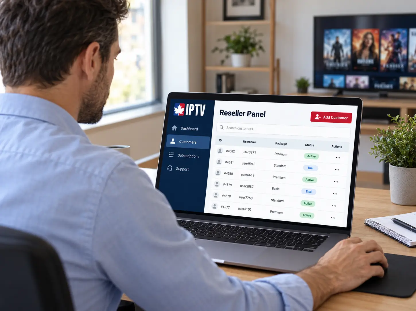 Become an IPTV reseller in Canada