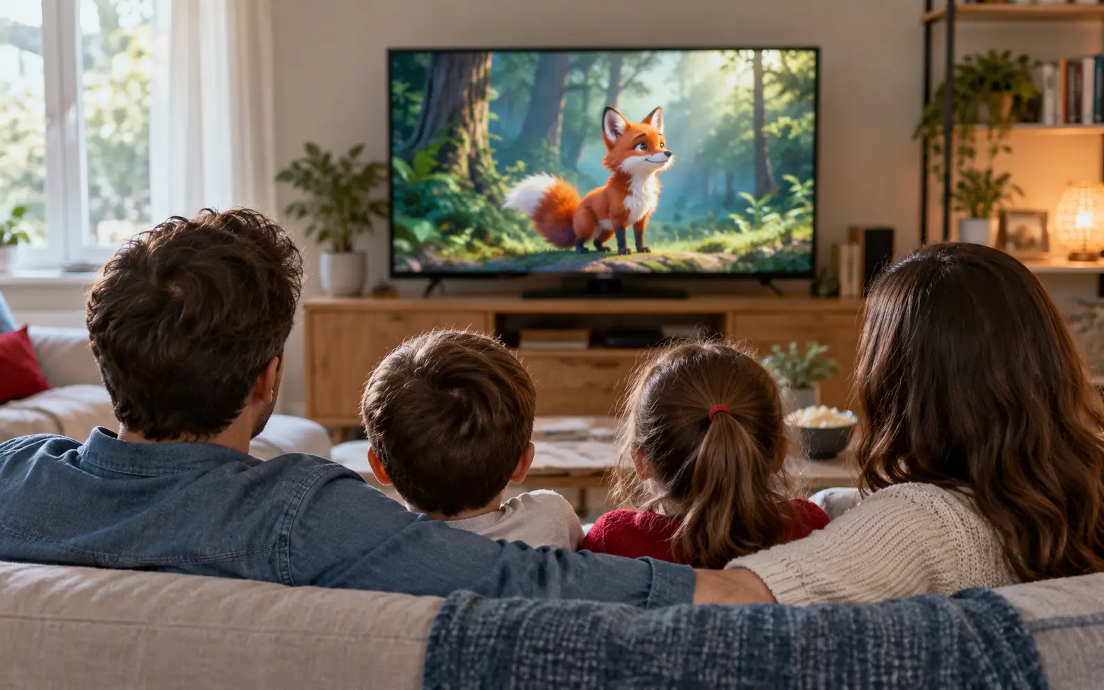 Kids and family channels on TV