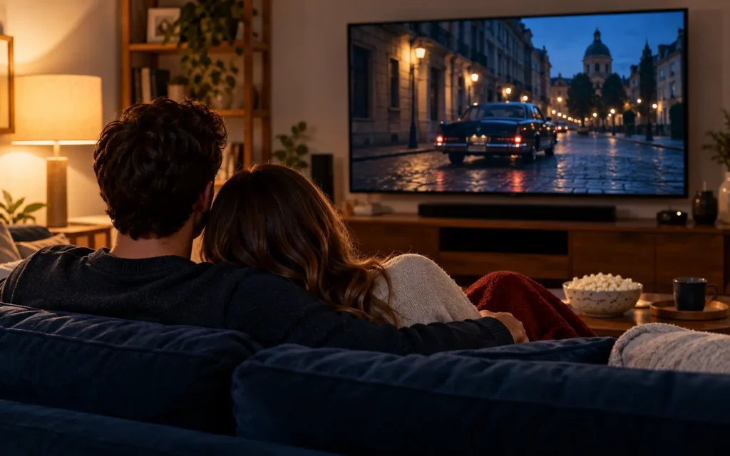Movie and series channels on the IPTV channel list