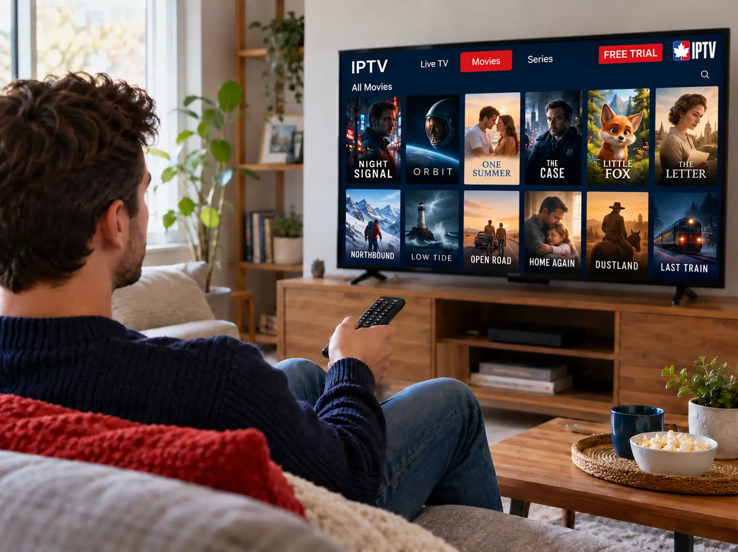 IPTV free trial: 12 hours of IPTV Canada on your TV